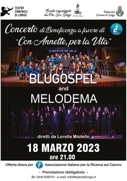 BLUGOSPEL & MELODEMA - Teatro di Lonigo